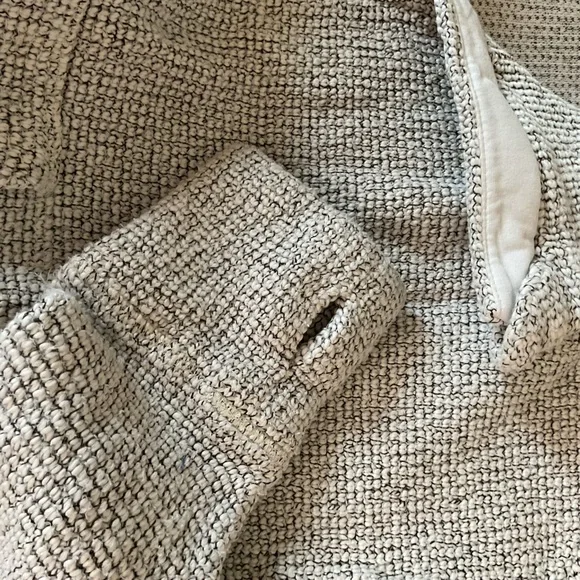 Sweaty Betty Restful Boucle Zip Jacket Grey - Large EUC - Picture 4 of 5